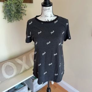Victoria Secret “Pink” dark gray T-Shirt